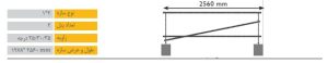 solar panel structure 2 panel 