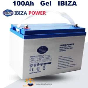 باتری 100 آمپر ساعت ژل برند IBIZA