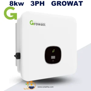 اینورتر متصل به شبکه 8 کیلووات Growatt مدل MOD 8000TL3-X